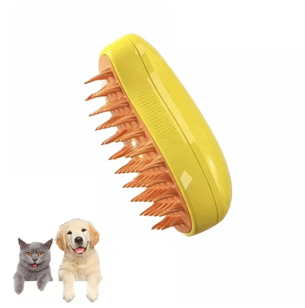 Cepillo vaporizador para mascotas