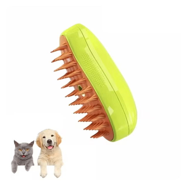 Cepillo vaporizador para mascotas